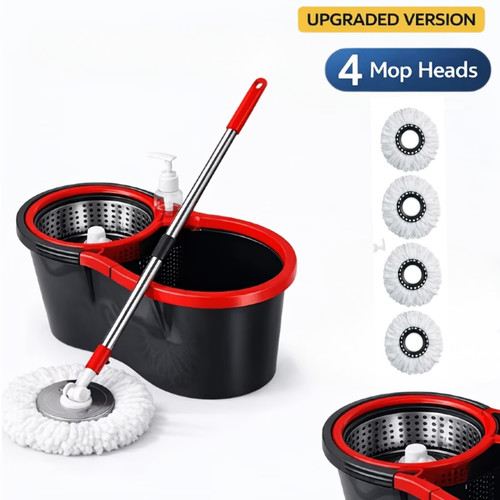 Spin mop bucket set 360 - spin, 360°