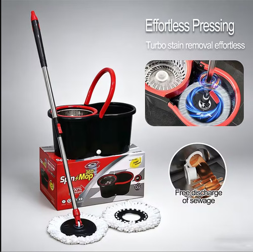 360 spin mop - bucket, set