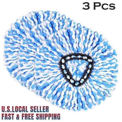 Replacement microfiber mop - 3x,